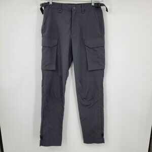 Stampd Men's Grey Cargo Pocket Streetwear Cargo Pants‎ Size 28